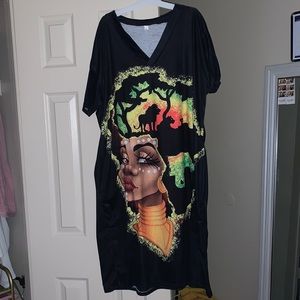 Afro Lady Dress